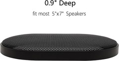 5″ x 7″ ABS Plastic Speaker Grills with Metal Mesh – Easy Install – 2Pcs