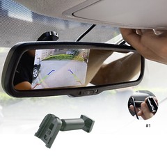 4.3″ OEM Mirror Monitor +No.1 Bracket for Ford Toyata Jeep Nissan Backup camera