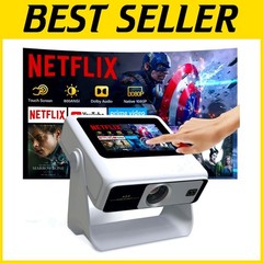Native 1080P Mini Movie Projector with 1,000+ Apps$