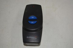 Ambient Technologies RCB Remote Control Black Handheld On Off Wireless 2-Button