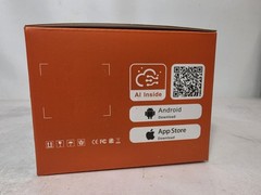 Hawkray Wireless Outdoor Camera – White 2.4GHz Wi-Fi Night Vision Weather Proof