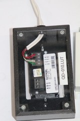 LUTRON Roller Shade w/ QSPS , QSWS. Brown (Demo Unit) #2914