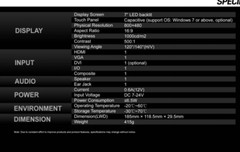 Lilliput 779GL-70NP/C/T 7″ HDMI VGA Capacitive Touchscreen Auto Dim +1000 nits