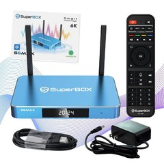 SuperBox S6Max TV BOX Support Authorized Distributor Same Day Shipping Send Gift