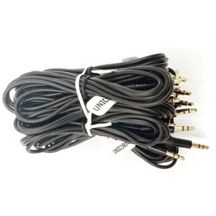 25 Aux Cables Wholesale Bulk Lot 2m/6.6ft 3.5mm MP3 Music Audio Extension Cable