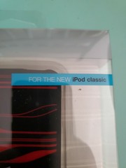 Belkin Silicone Grip Sleeve Case for iPod Classic 80GB/120GB/160GB Black/ Red