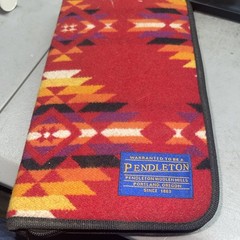 Vintage 2000’s Pendleton Wool CD/some Cds Included Case RED Southwestern Aztec