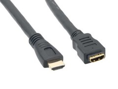 HDMI M/F Extension Cable with Ethernet – 1ft / 3ft / 6ft / 10ft / 15ft / 25ft