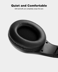 Wireless FM Radio Ear Muffs with Adjustable Headband – Perfect for Jogging