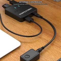 USB3.0 Switcher Bidirectional Sharing Switcher Adapter USB Switcher