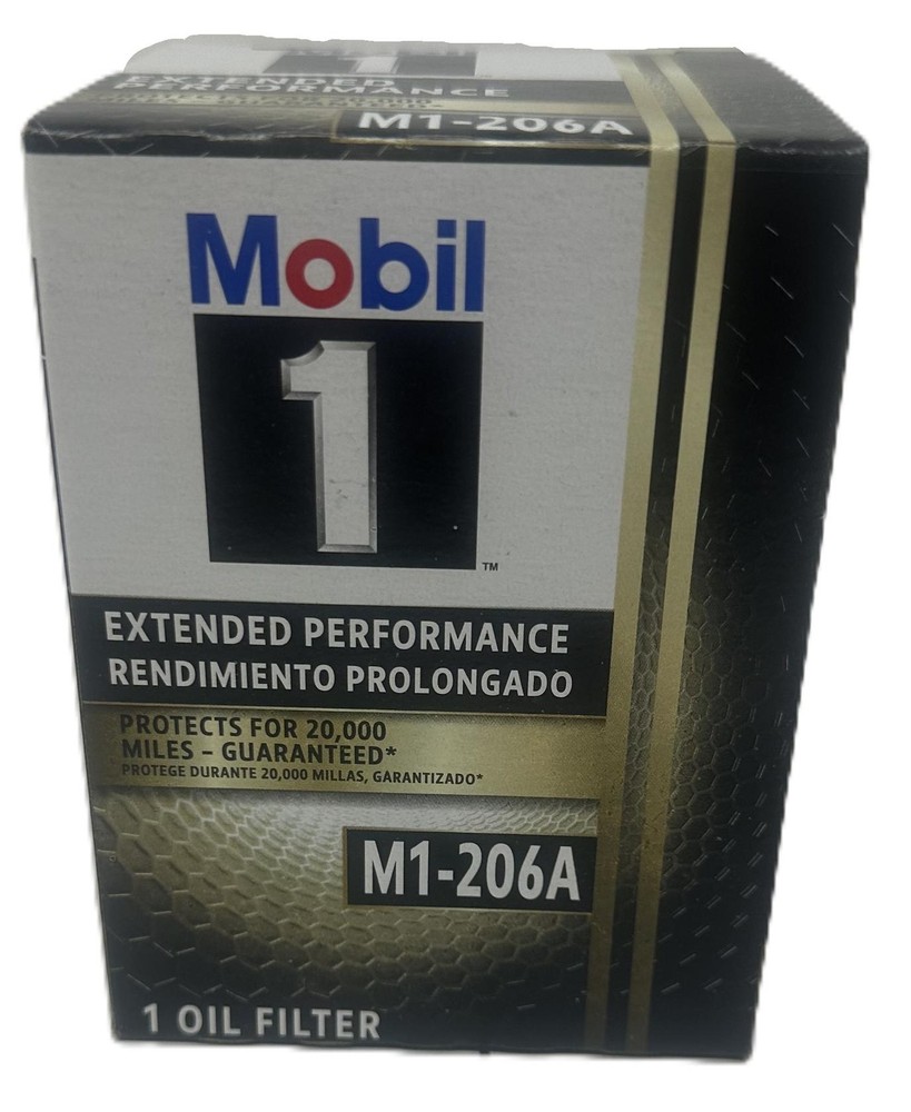 Mobil 1 M1-206A Extended Performance Oil Filter Protects For 20,000 Miles 1 Pack