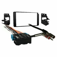Double DIN Car Stereo Install Kit & Harness for 1995-2002 C/K Silverado/Sierra