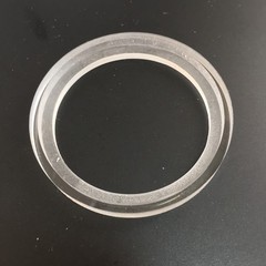 2Pcs 1″ 1inch Acrylic Transparent Speaker Ring Speaker Mounting Spacer Ring 56mm