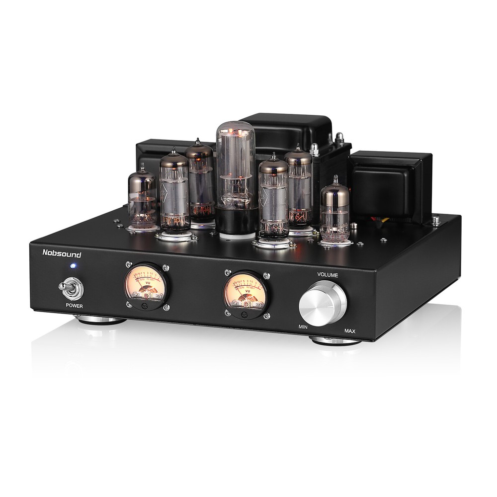 Nobsound HiFi Vacuum Tube Amplifier Class A Single-Ended Stereo Desk Audio Amp