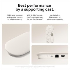 Google TV Streamer 4K – Fast Streaming Entertainment on Your TV with Voice Searc