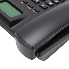 Cordless Landline Phone Dual SIM Multifunction For Home Black Easy To Use