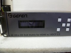 GEFEN EXT-UHD-88 4K ULTRA HD 8X8 MATRIX FOR HDMI W/ HDCP 2.2 MODULE