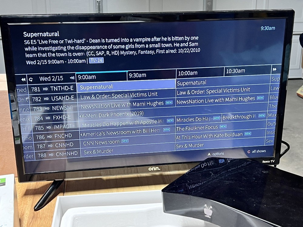 TiVo Bolt Vox 500GB TCD849500V Cable Box (tested) Used