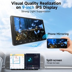 ATOTO F7 XE 7in Double 2DIN Car Stereo with Wireless CarPlay & Android Auto