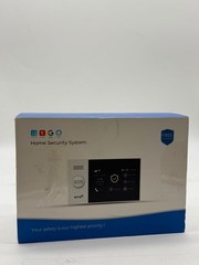 XUK 13-Piece WiFi 4G GSM Home Security Alarm System 4.3″ Touchscreen-USED