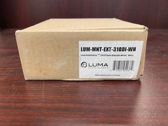 Luma LUM-MNT-EX310DI-WH 310 Series IP Dome Camera Extension Mount (Black) New