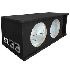 CT Sounds CT2X10 Dual 10″ Kerf Port Universal-Fit Car Subwoofer Box