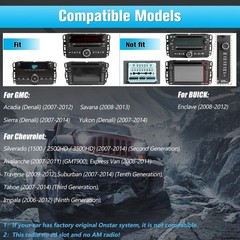 AWESAFE Car Stereo for Chevy Silverado GMC Sierra Yukon 2007-2013, Android GP…