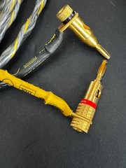 XLO/VDO ER-11 THX 40ft Pair Speaker Cables Gold Spade/Banana Terminated