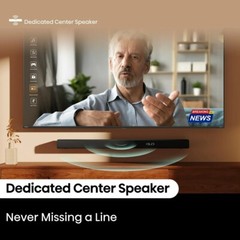 Hisense R651 5.1 Ch 510W Soundbar w/Wireless Subwoofer&2 Rear Surround Speakers