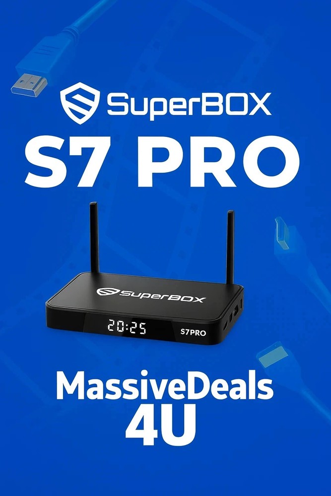 NEW RELEASE 2026 SUPERBOX S7 PRO – Same Day Shipping Match/Beat Anyone’s Price