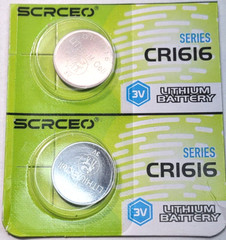 2 PACK CR1616 3V LITHIUM (EXP 12/29) ECR1616 DL1616 YA 280-209 US SELLER