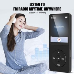 Bluetooth 5.4 MP3 Player HiFi Lossless Sound FM Radio Music Voice Recorder USA
