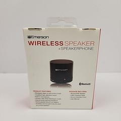 Emerson wireless speaker +speakerphone, NEW Unopened rechargeable