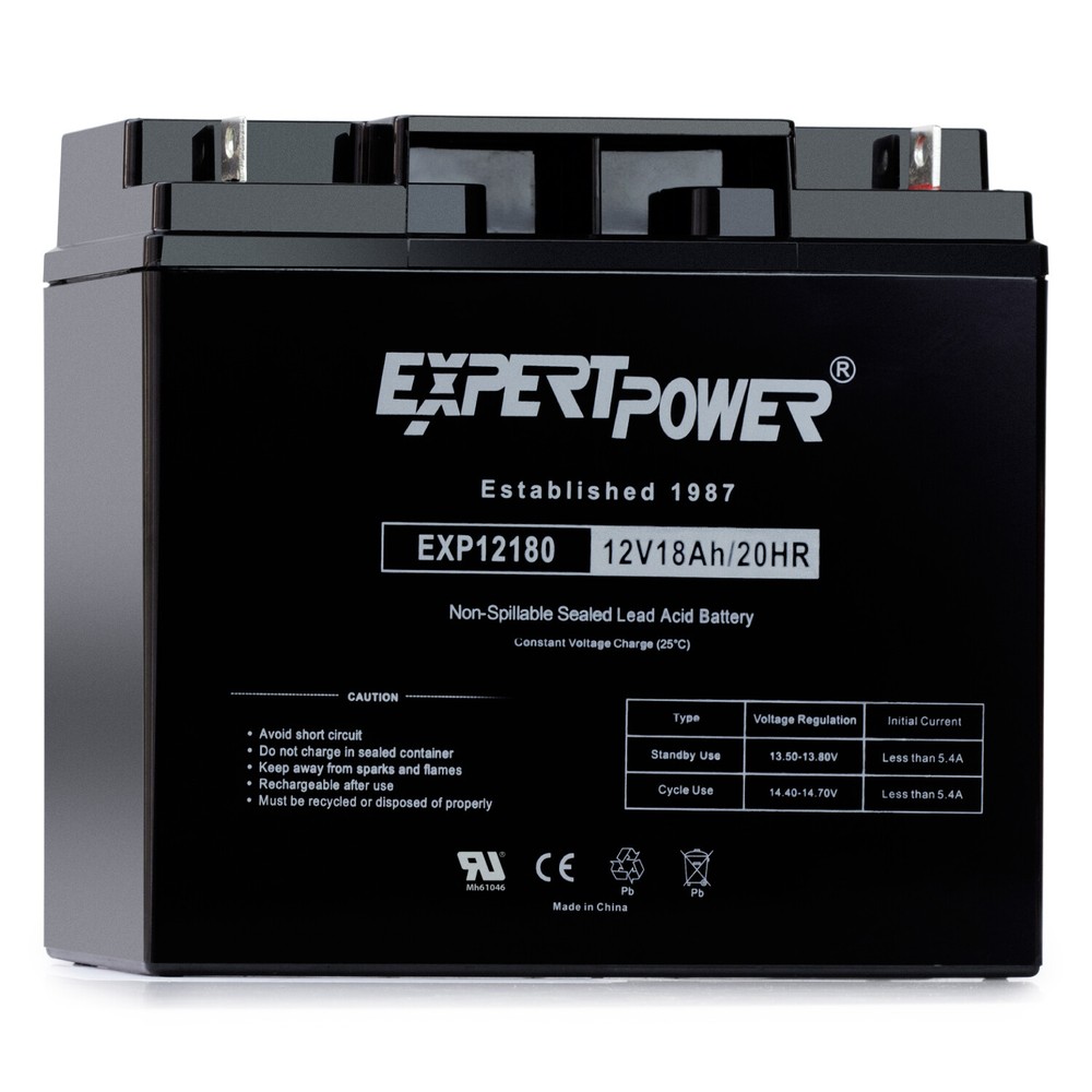 12V 18AH SLA Internal Thread Battery for ES 2500 Booster Pack ES1217