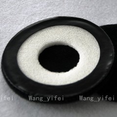 70mm flannel fabric Foam Ear pads Earpad Covers For Earphone 10 pcs