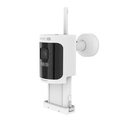 Longer charge 4K Wireless Security Kit with 3 x Wire-Free Cameras & NVR Tower