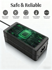 54.6V 2A Charger for 48V Li-ion Battery 13s