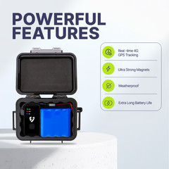 Lightning GPS GL300 GPS Tracker for Vehicles w/ Magnetic Case & 140-Day Battery
