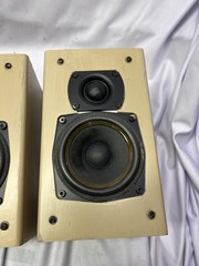 2 Triad InRoom MINI Bookshelf Satellite Speakers Tested Working Painted
