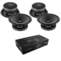2 Pair Deaf Bonce Apocalypse 6.5″ Midrange Car Speakers 1040 Watt 4 Ohm AP-M61SE