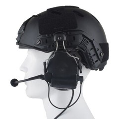 Hunting Fast Helmet C2 Headphone Anti Noise Hearing Protection Headset Push PTT