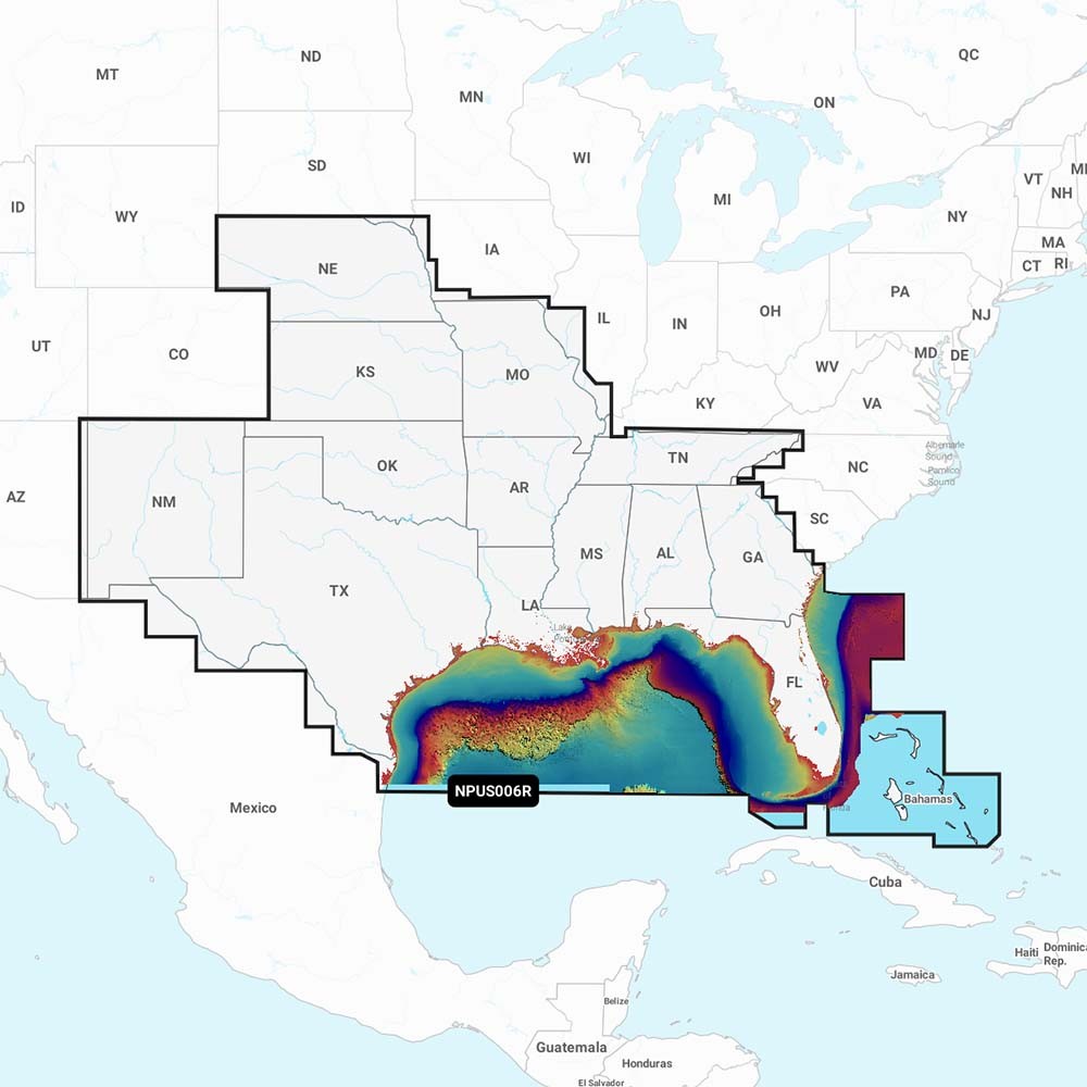 Navionics Platinum+ NPUS006R US South Gulf Coast Chart Marine Map microSD