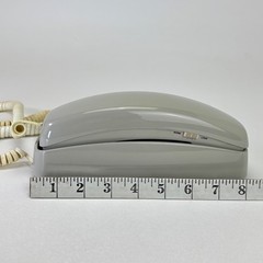 Corded Push Button Telephone Gray 1991 Landline Vintage AT&T Trimline 210