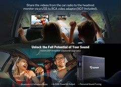 Android Auto Double 2DIN Car Stereo Head Unit Wireless CarPlay GPS 4G LTE WiFi6