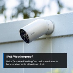 TP-Link Tapo MagCam Wireless Smart Security Camera Night Vision Two-Way Audio