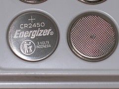 1 NEW BULK ENERGIZER CR2450 ECR 2450 3v LITHIUM BATTERY (ONE BATTERY) Exp. 2031