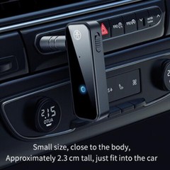 Car Bluetooth 5.0 Wireless Transmitter Receiver Audio Adapter Aux USB 3.5mm Jack