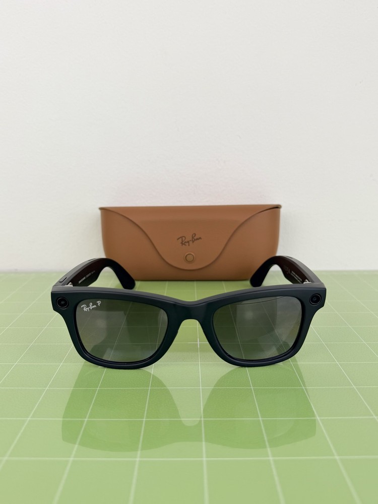 Ray-Ban Meta Wayfarer (Gen 1) Graphite Lenses – 150mm – Matte Black [601ST350]