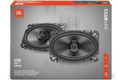 JBL Club 644F 4×6″ 2-Way 120W Peak Power Car Speaker No Grill (Pair)