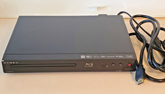 DYNEX Blu-Ray DVD Player Model DX-WBRDVD1. HDMI Wi-Fi 1080p. TESTED WORKS.